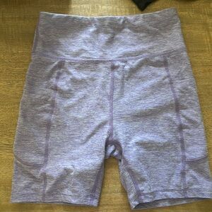 Light purple Biker shorts